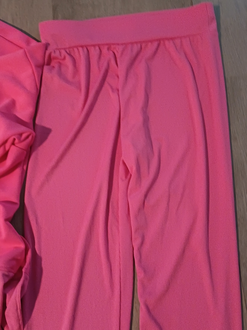 Vivid Hot Pink Two-Piece Track Set - Picture 3 of 6